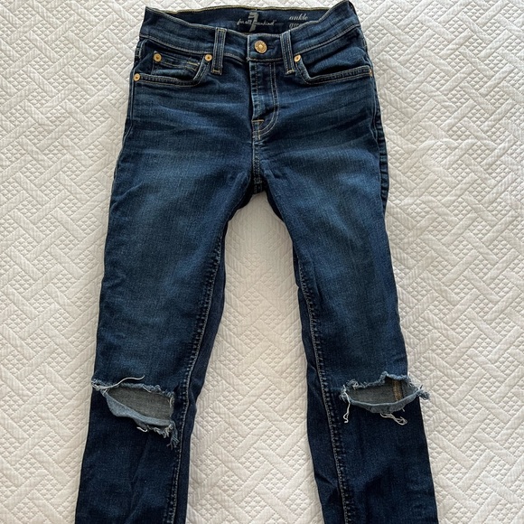 7 For All Mankind Ankle Gwenevere - Picture 1 of 8